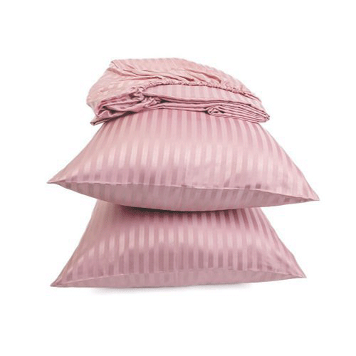 Striped Fitted Bed Sheet