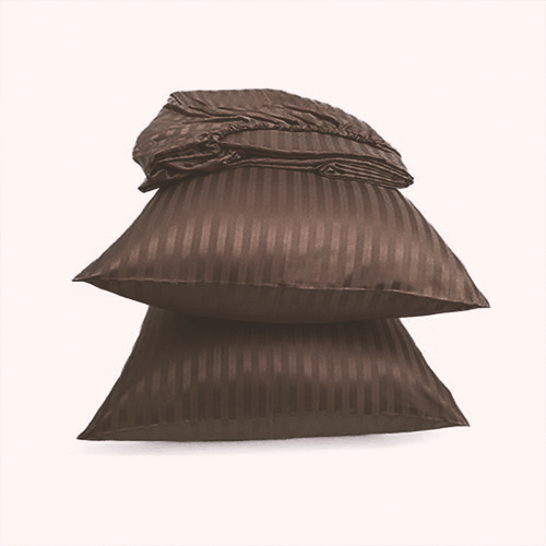 Striped Fitted Bed Sheet