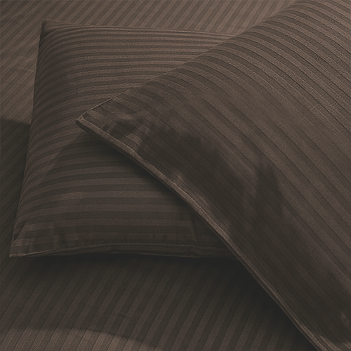 Striped Fitted Bed Sheet