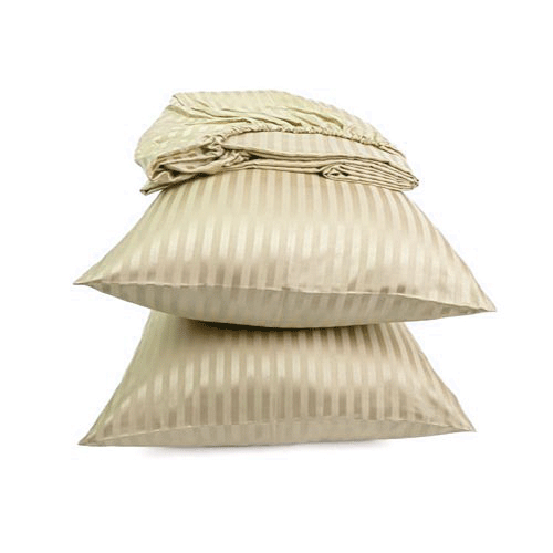 Striped Fitted Bed Sheet