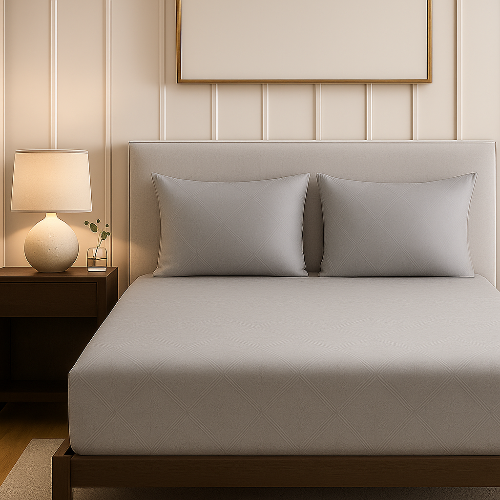 Jacquard Fitted Bed Sheet