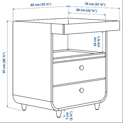Cloudy Changing Unit