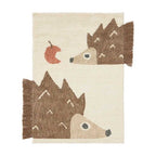 Hedgehog Family Rug