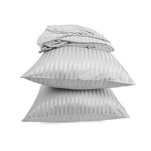 Striped Fitted Bed Sheet