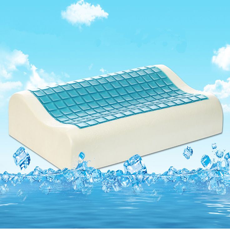 Contour Cooling Memory Foam Gel Pillow
