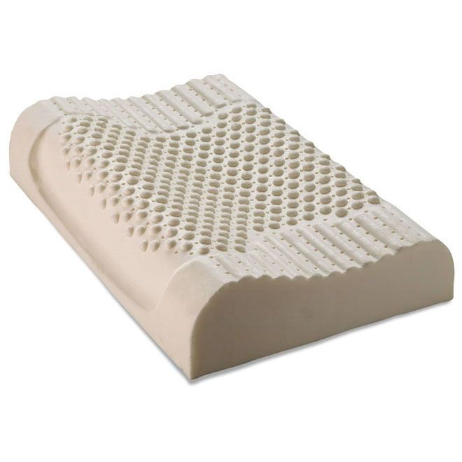 Contour Memory Foam Massage Pillow