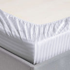 Striped Fitted Bed Sheet