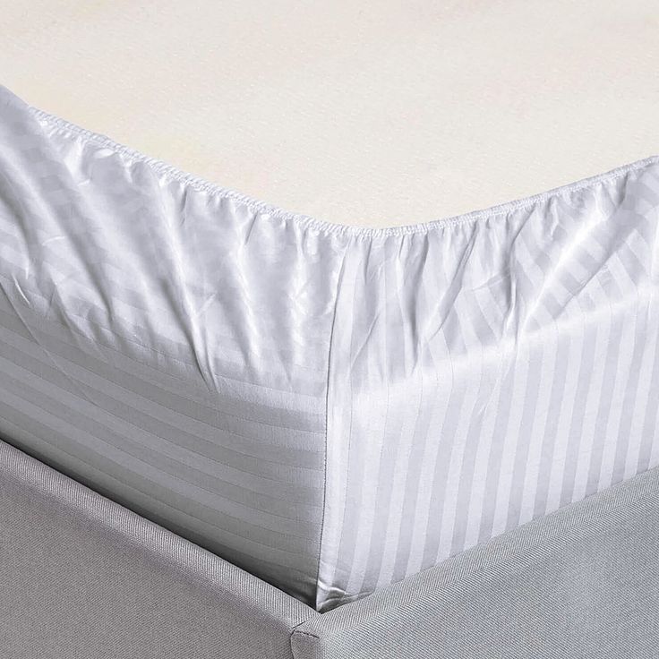 Striped Fitted Bed Sheet