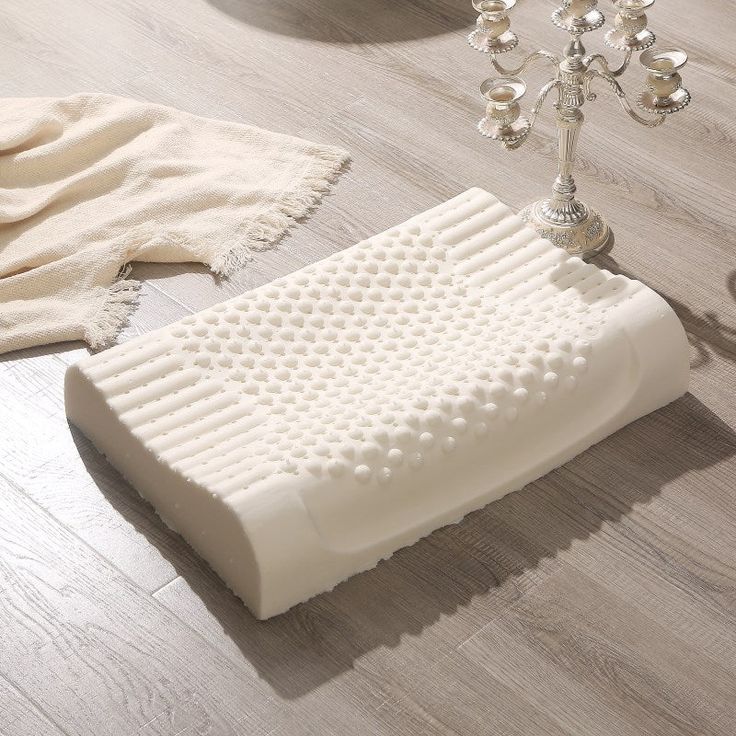 Contour Memory Foam Massage Pillow
