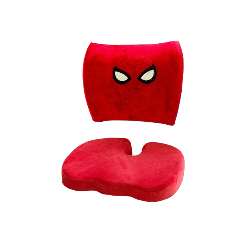 Spiderman Set (Memory Foam Back and Seat Support)